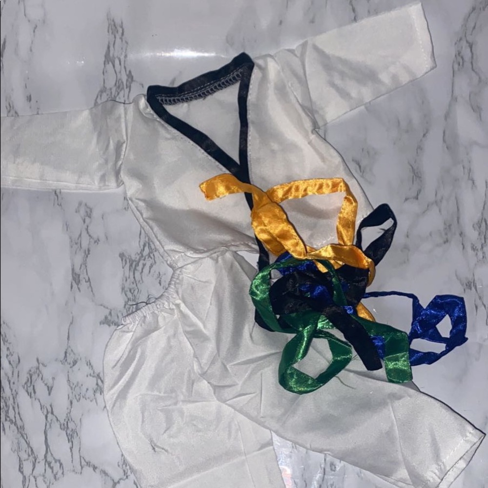 Karate set for 18” dolls